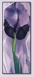 Iris by Georgia O'Keeffe